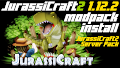HOW TO INSTALL<br>JurassiCraft2 Server Pack (Official Modpack) [<b>1.12.2</b>]<br>▽