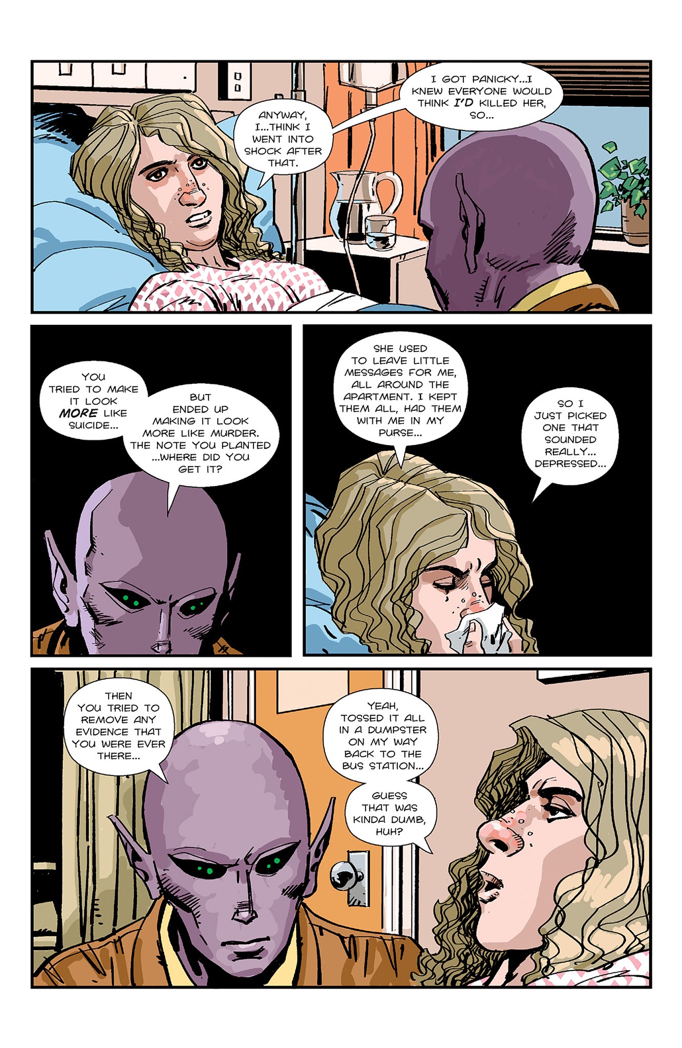 Read online Resident Alien: The Suicide Blonde comic -  Issue #3 - 12