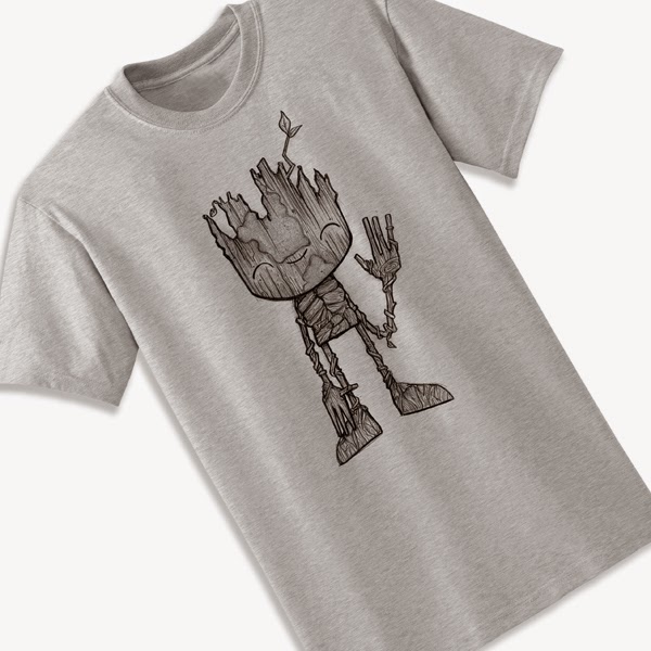 “Bark” Guardians of the Galaxy Groot T-Shirt by UME Toys