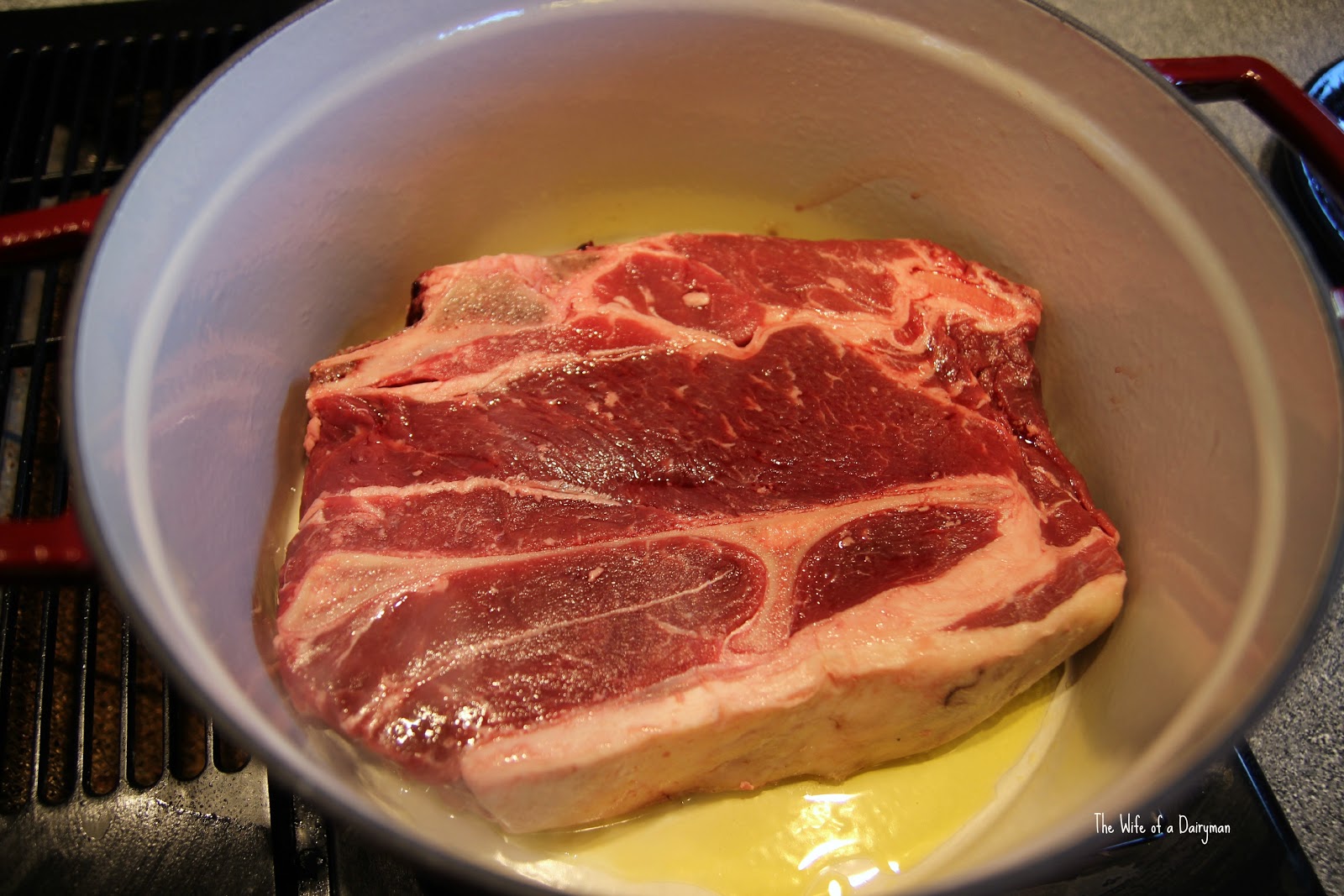 The Wife of a Dairyman Churned in Cali TT w/Linky Dutch Oven Chuck