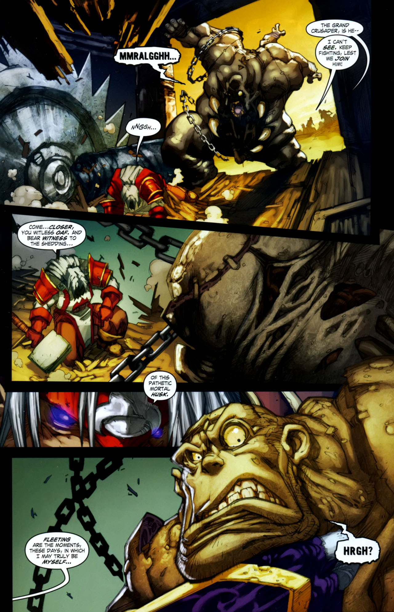 Read online World of Warcraft: Ashbringer comic -  Issue #4 - 4