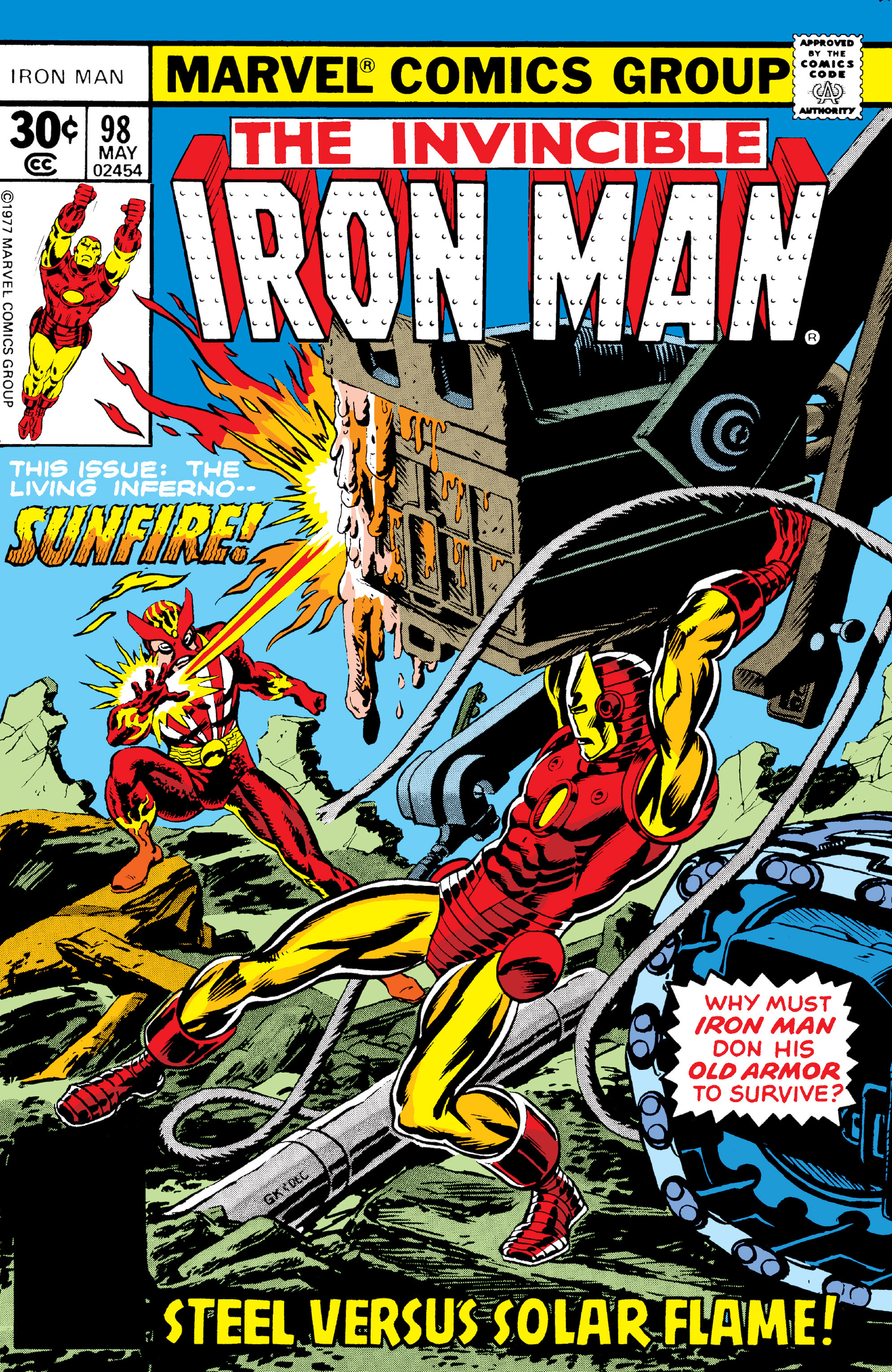 Read online Iron Man (1968) comic -  Issue #98 - 1