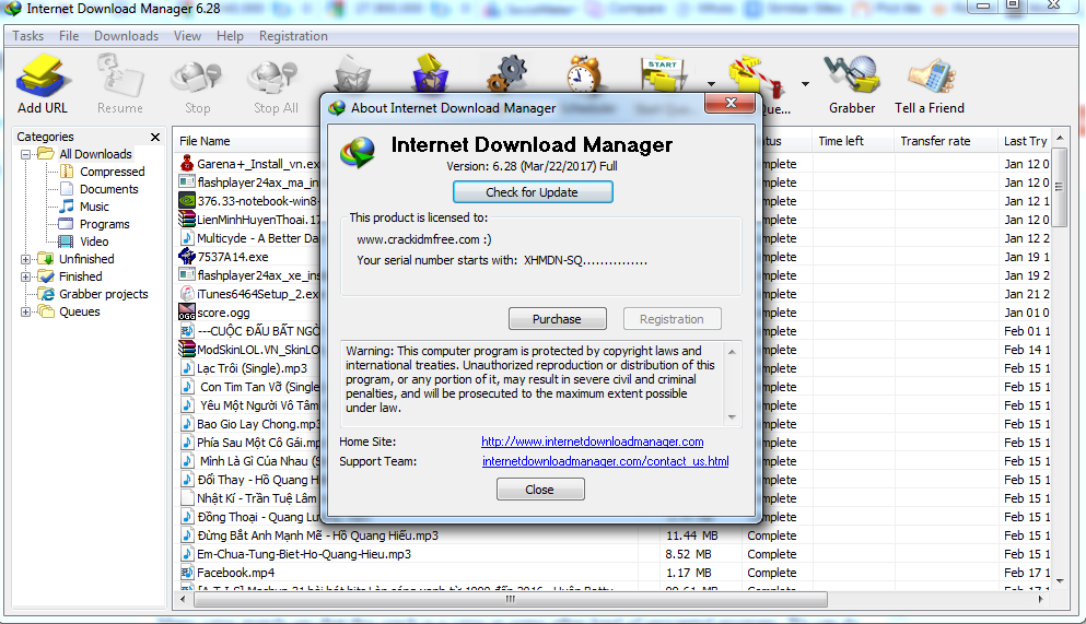 IDM BUILD 9 Serial Key Crack Full Download (% Working) crack idm 6.28 gratis