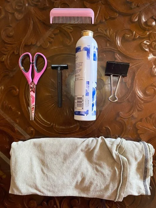Tools and equipment for giving your toddler a haircut