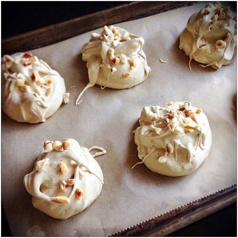 The Game Bird Food Chronicles Brown Sugar Meringues with Hazelnuts