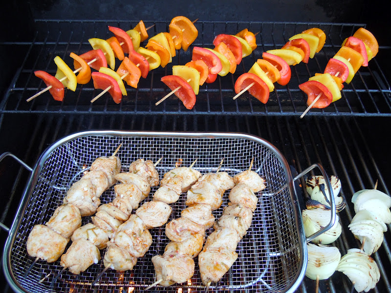 Gourmet Girl Cooks: Chili-Lime Chicken Kebabs