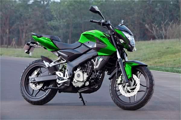 La nueva pulsar 200 NS - verde