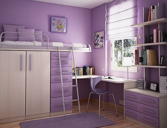 Living Room Design: 10 Cool Teenage Bedroom Ideas for Your Kids