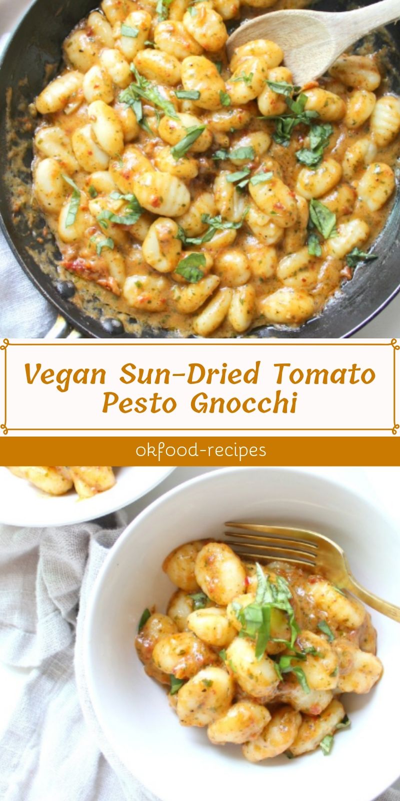 Vegan Sun-Dried Tomato Pesto Gnocchi