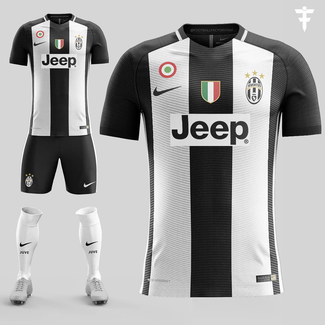 bescherming Brawl Uitstekend Juventus Nike Concept Kit Revealed - Footy Headlines
