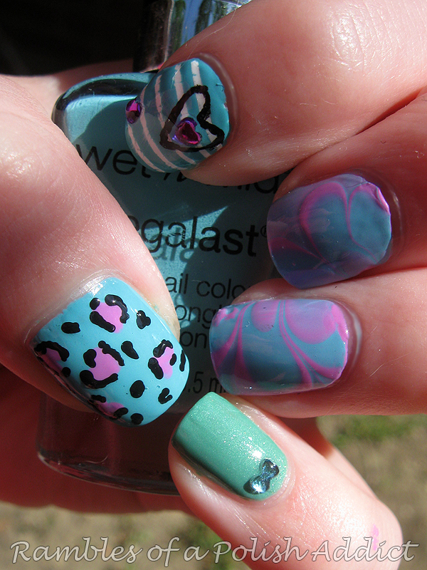 Water marble Wednesday! | Rambles of a Polish Addict