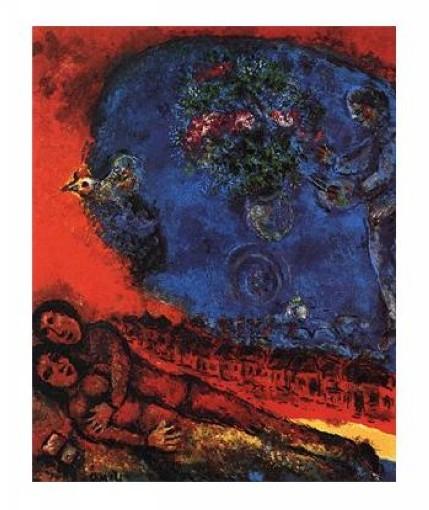 Картины Шагала в Эрмитаже. Шагала сердце