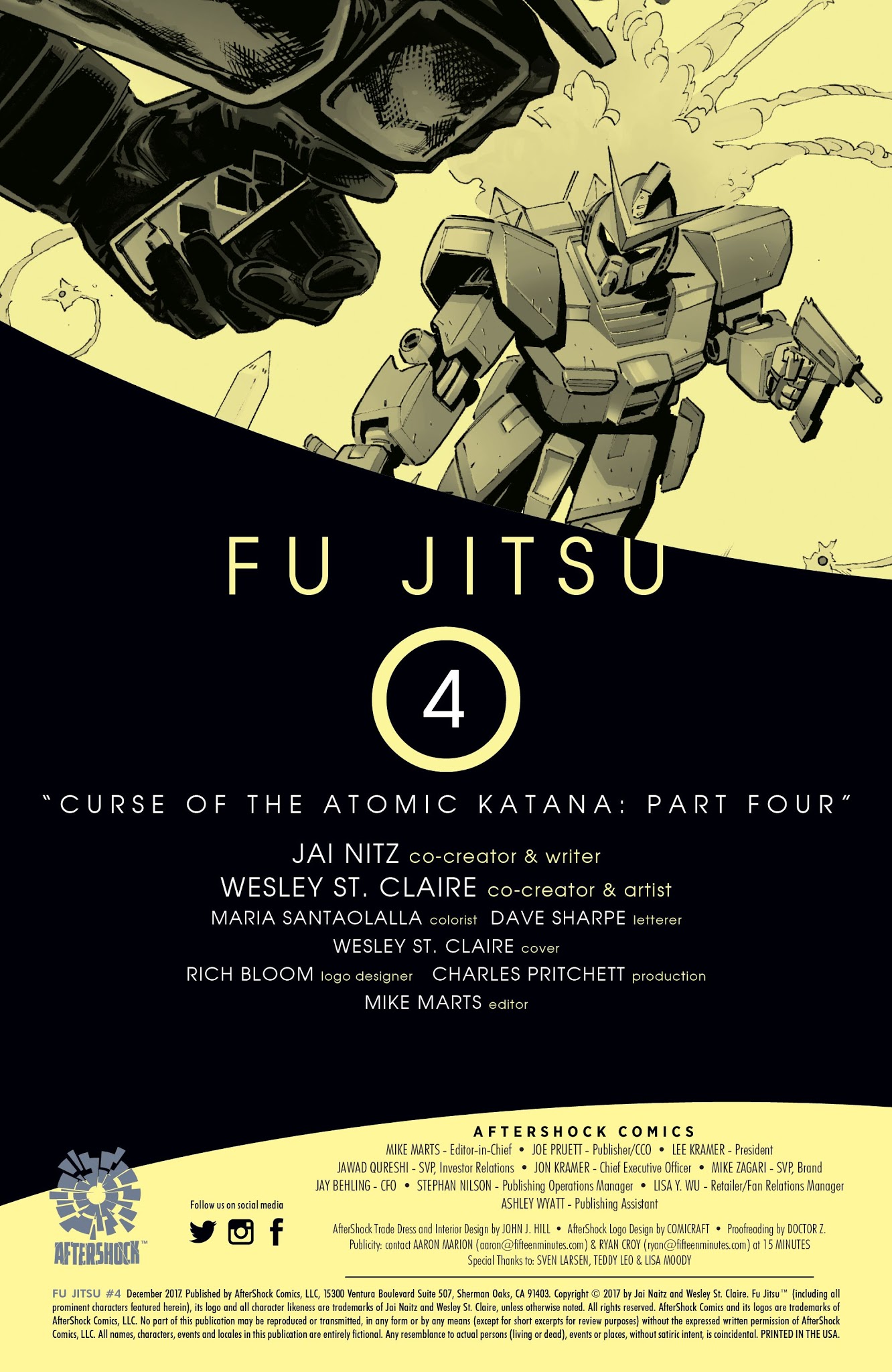 Read online Fu Jitsu comic -  Issue #4 - 2