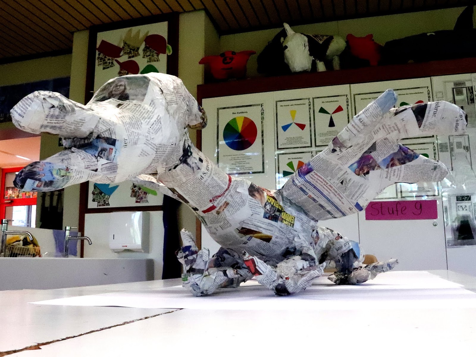 Marion Schroder Meine Kreative Welt Pappmache Frosch Genannt