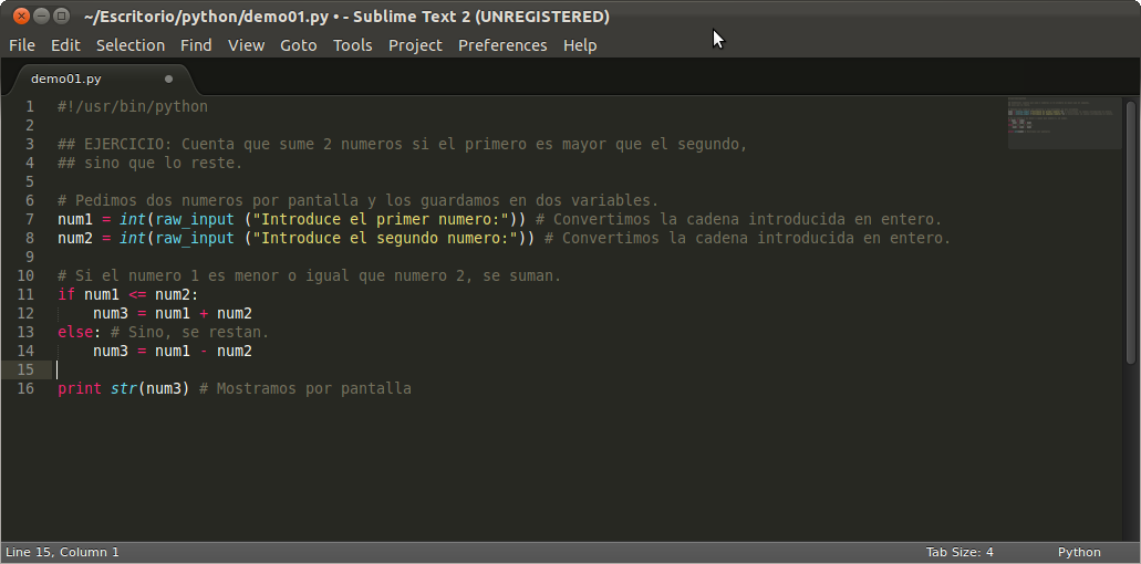 Tecnología, Scene, Gadgets,etc...: [PYTHON] Ejemplo sencillo python