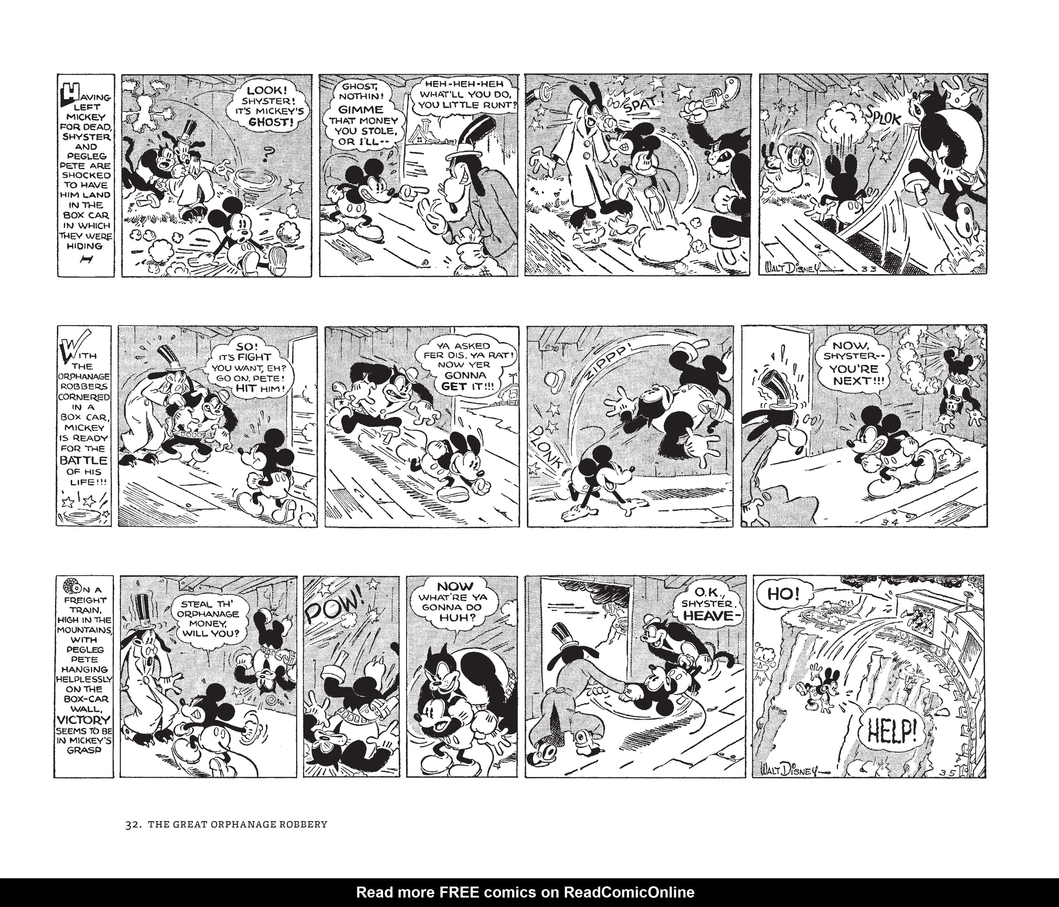 Read online Walt Disney's Mickey Mouse by Floyd Gottfredson comic -  Issue # TPB 2 (Part 1) - 32