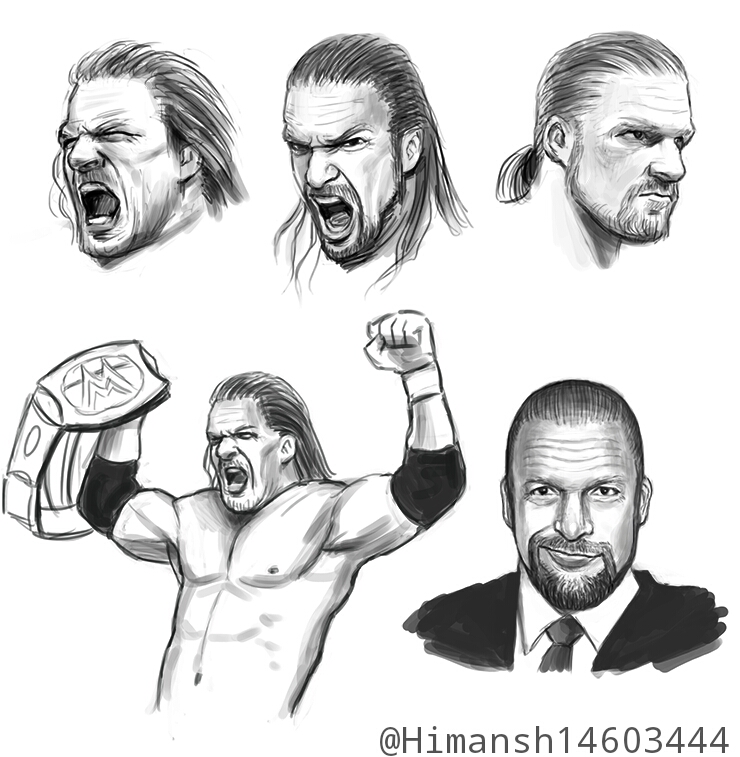 WWE Superstar Painting