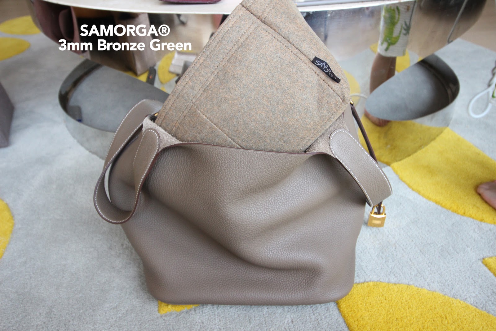 SAMORGA®: My Bag #14, Hermes Picotin 26 (Etoupe) + SAMORGA®