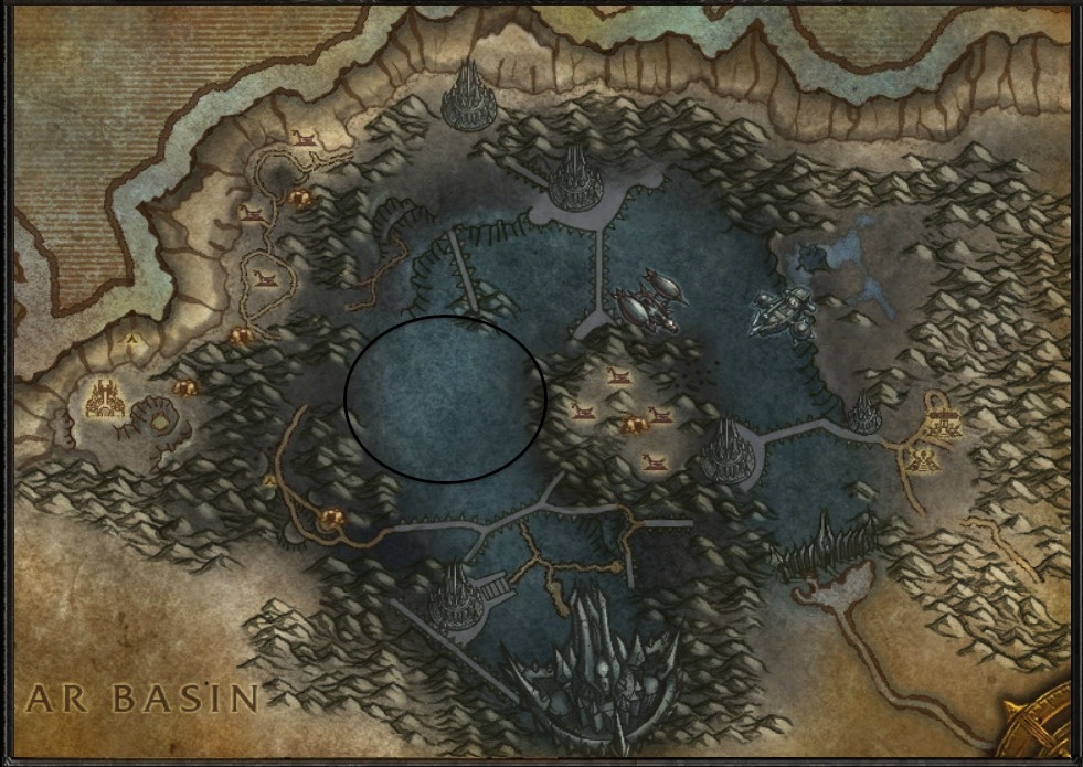 Icecrown Citadel Map