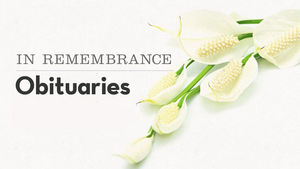 Obituaries - July 27, 2021 at 11:38PM