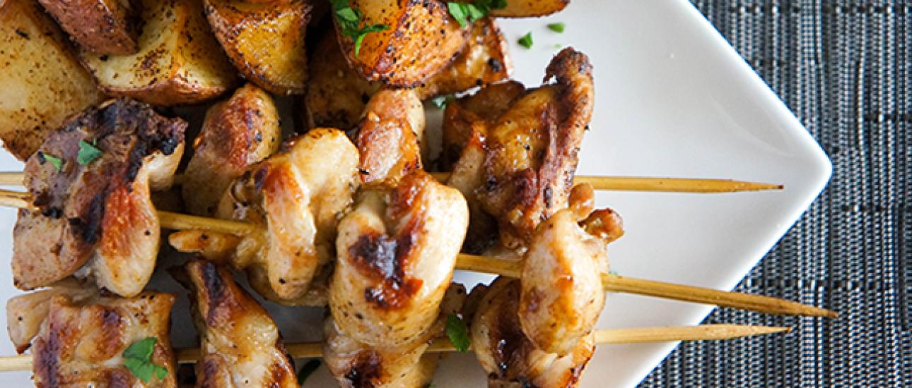 Fusion In My Kitchen How to make Paprika Chicken Skewers