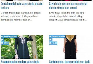 Model baju muslimah turki fashion busana muslim masa kini