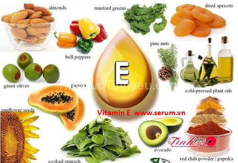 Tác dụng của Vitamin E sức khỏe