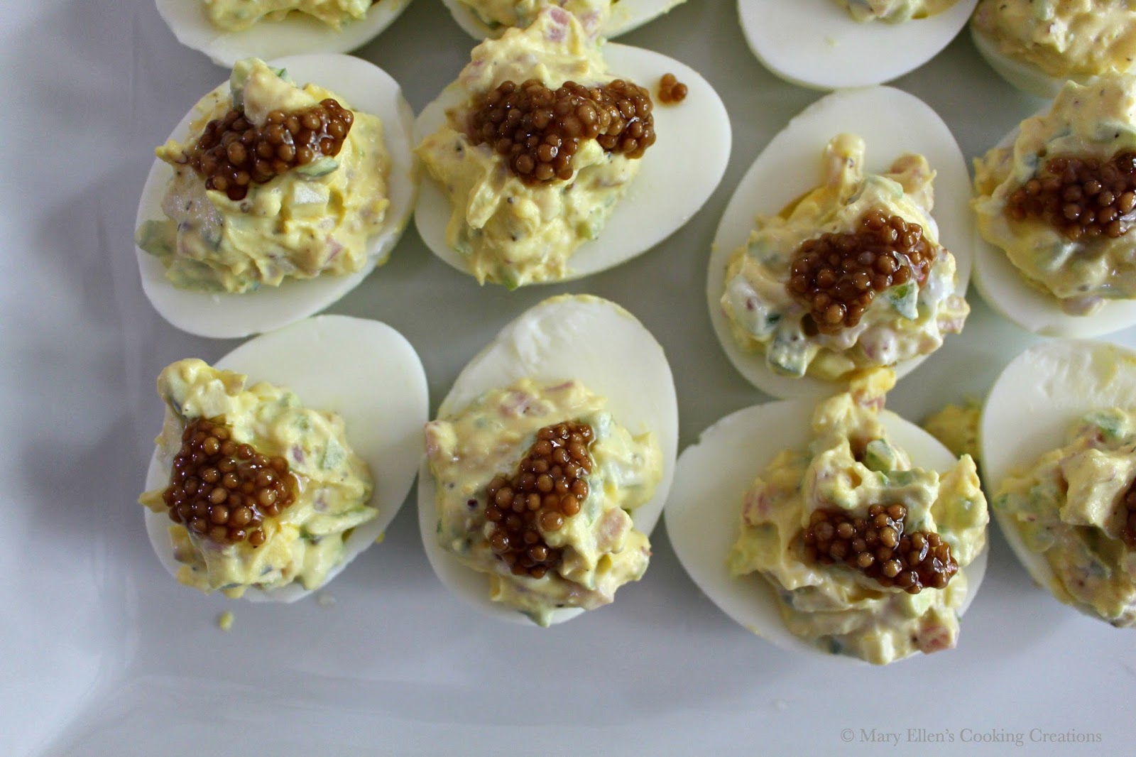 Mary Ellen's Cooking Creations Western Deviled Eggs with Pickled