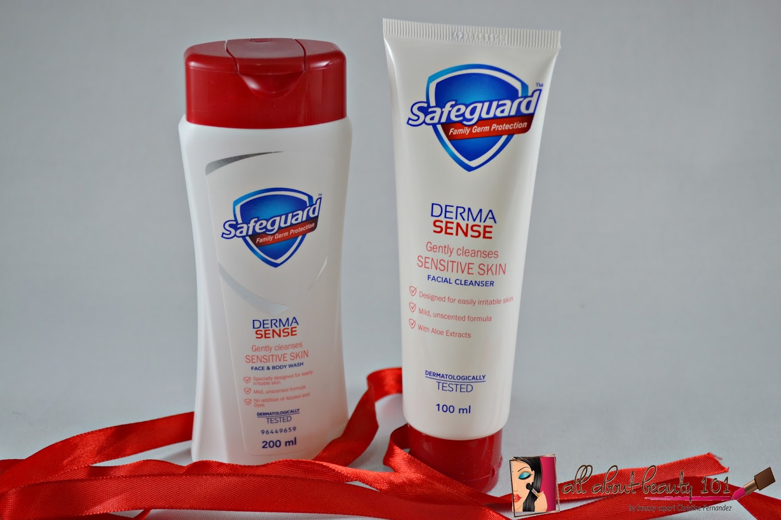 Product Review Safeguard's Derma Sense Sensitive Skin Facial & Body