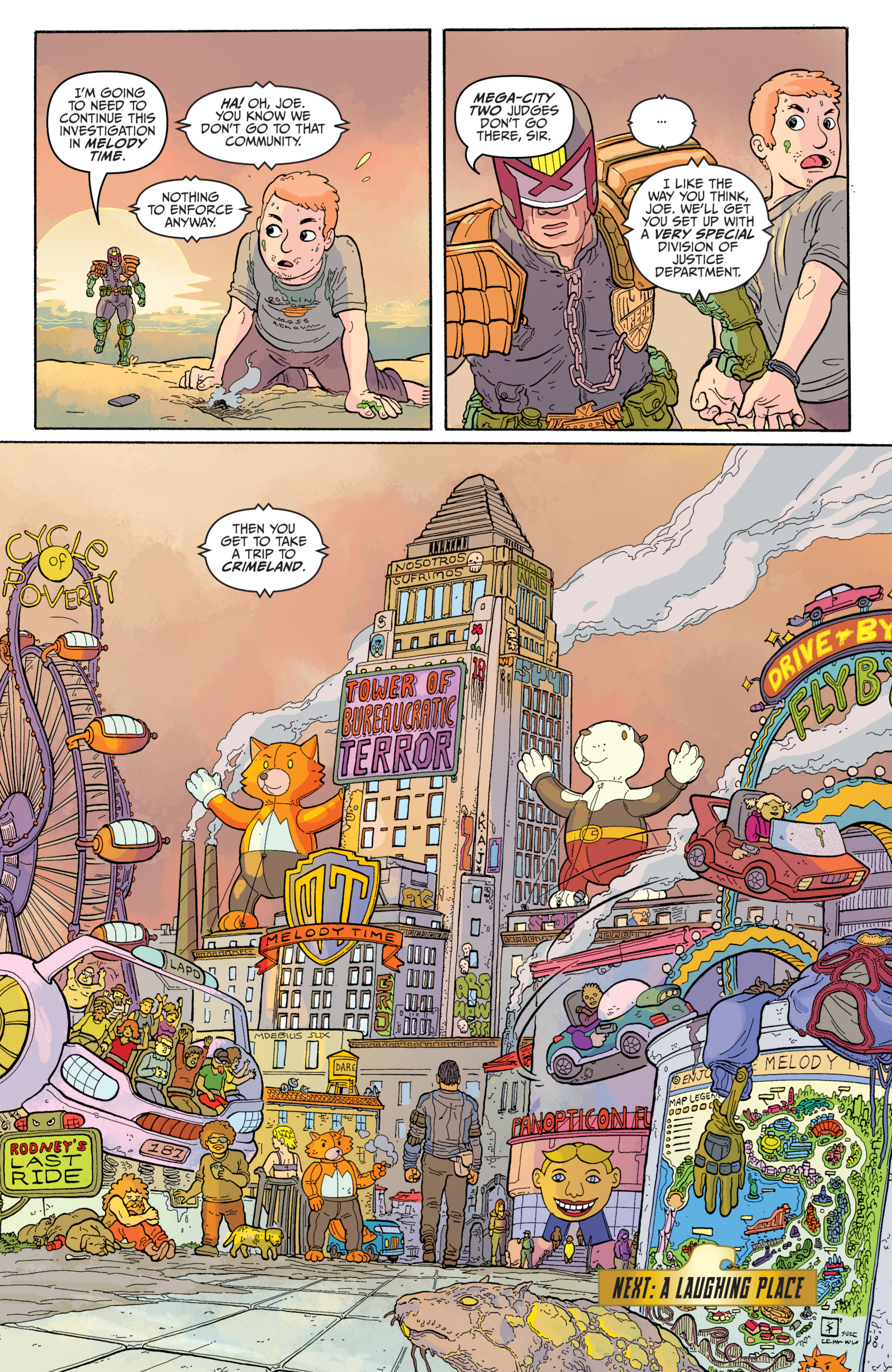 Read online Judge Dredd: Mega-City Two comic -  Issue #3 - 23