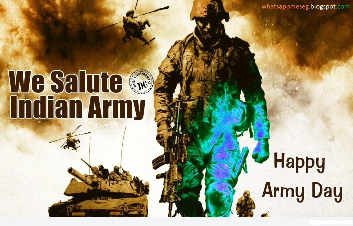 Indian Army Status For Whatsapp In English Images Photos FB DP Good