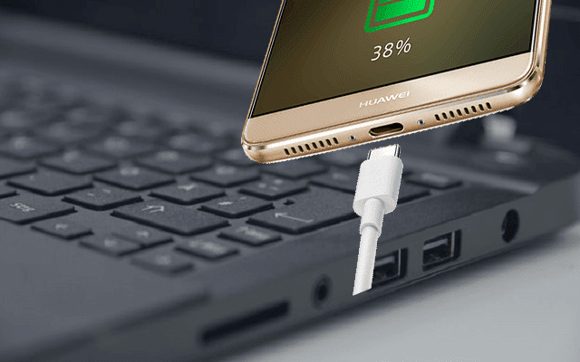 كيف تشحن هاتفك من منافذ usb الخاصة بالحاسوب حتى وإن كان شاشته مغلقة