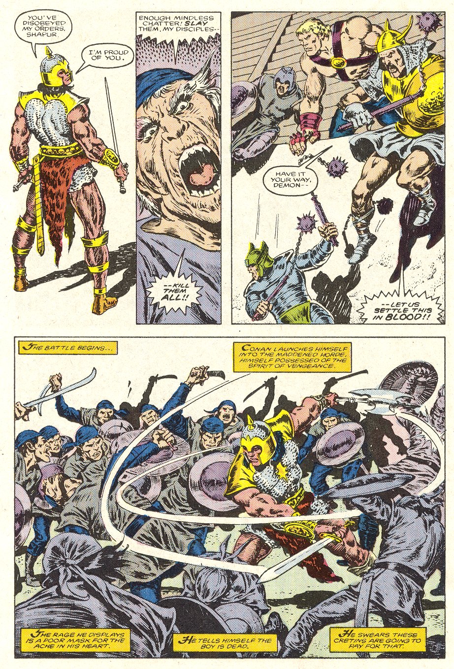 Read online Conan the Barbarian (1970) comic -  Issue #188 - 17