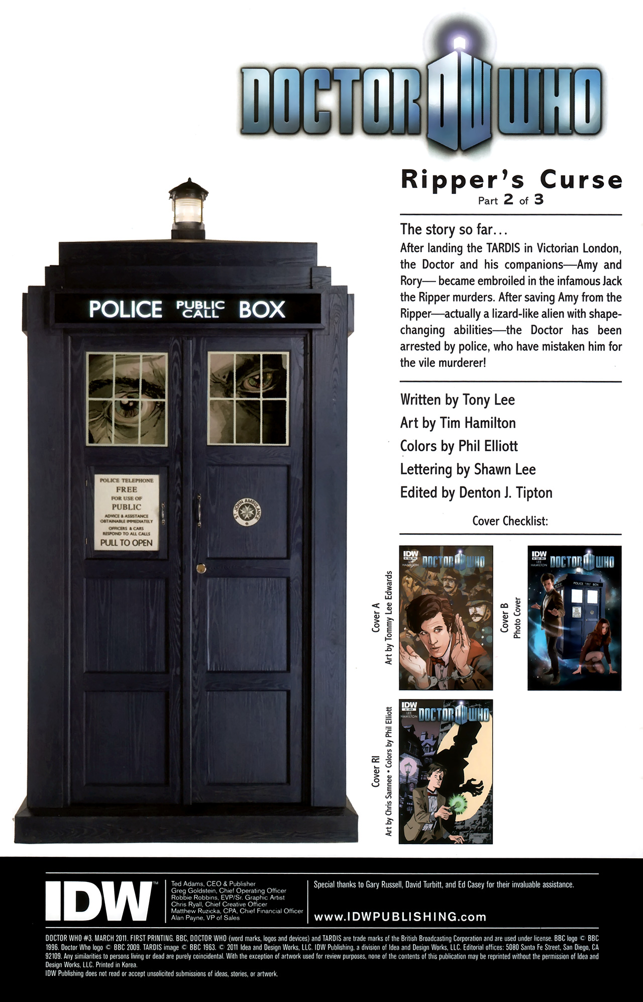 Read online Doctor Who (2011) comic -  Issue #3 - 4