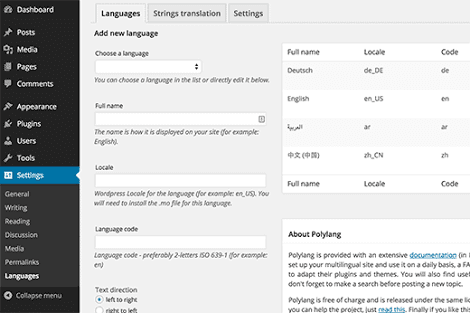 Change Language in a WordPress.com Blog