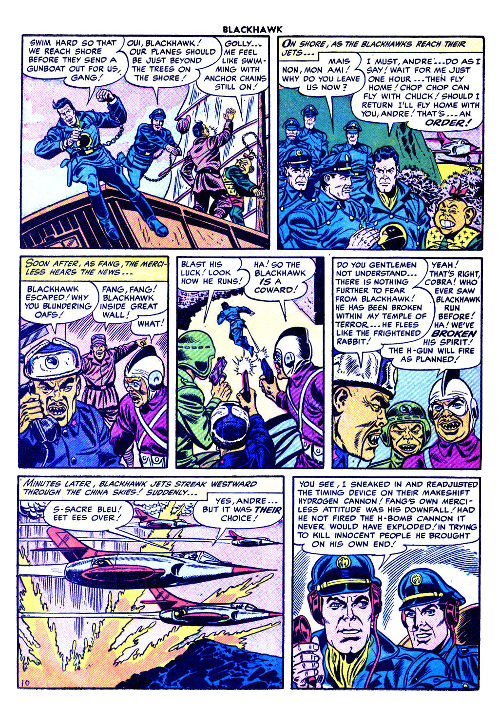 Read online Blackhawk (1957) comic -  Issue #80 - 12