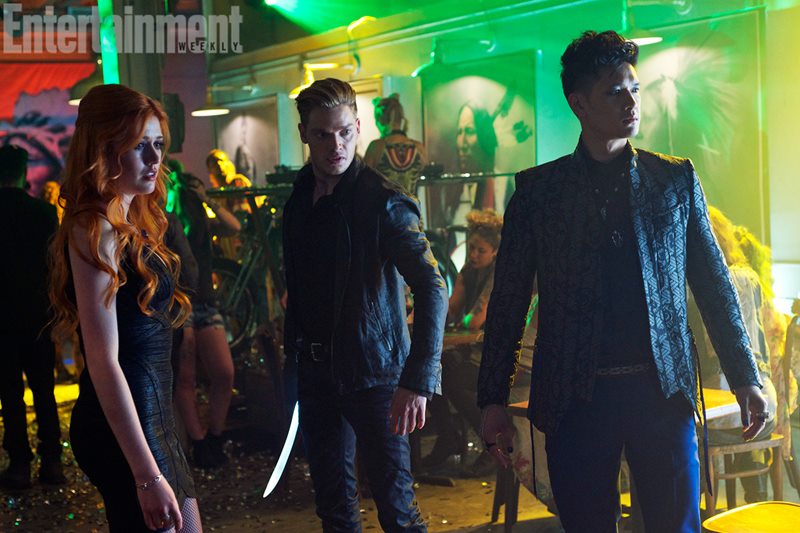 Primeras fotos de la serie “Shadowhunters”, basada en los libros
