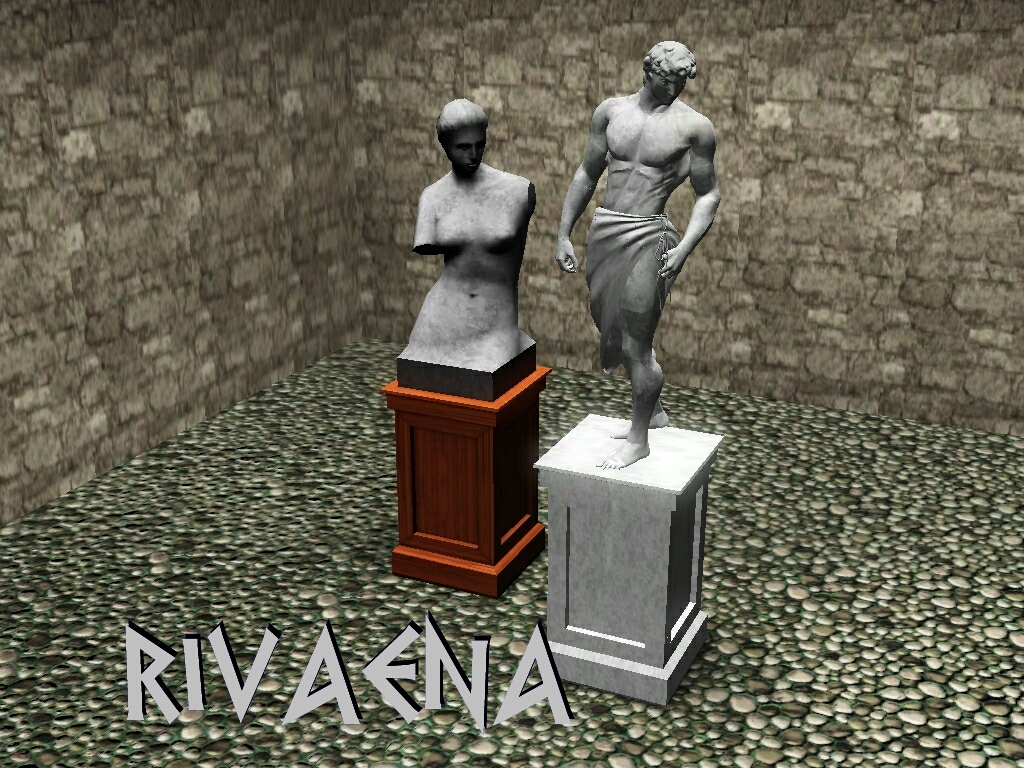 My little for sims3 Apollo Maximus Sculpture