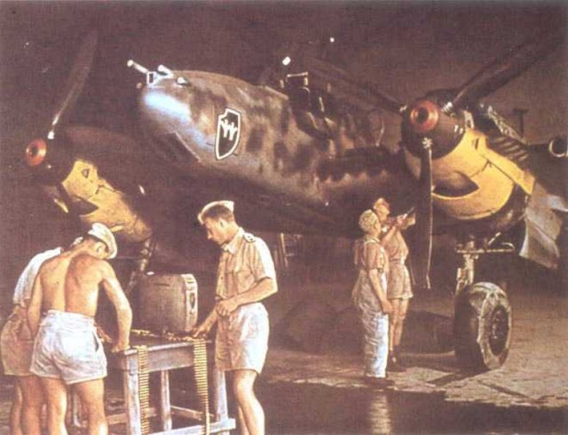 Bf 110 color photos World War II worldwartwo.filminspector.com