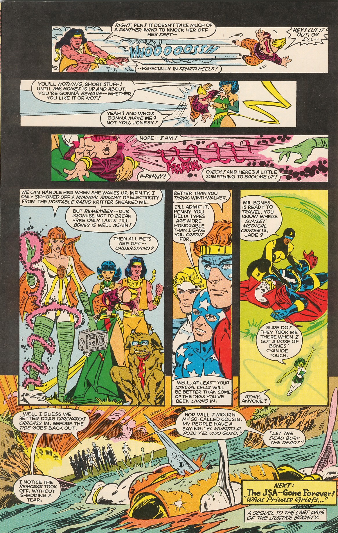 Read online Infinity Inc. (1984) comic -  Issue #29 - 30