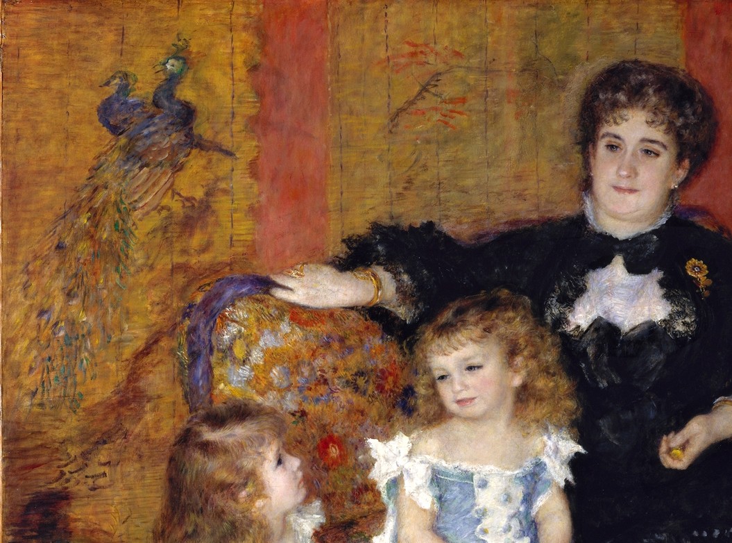 PEACOCK'S GARDEN PierreAuguste Renoir Madame Charpentier