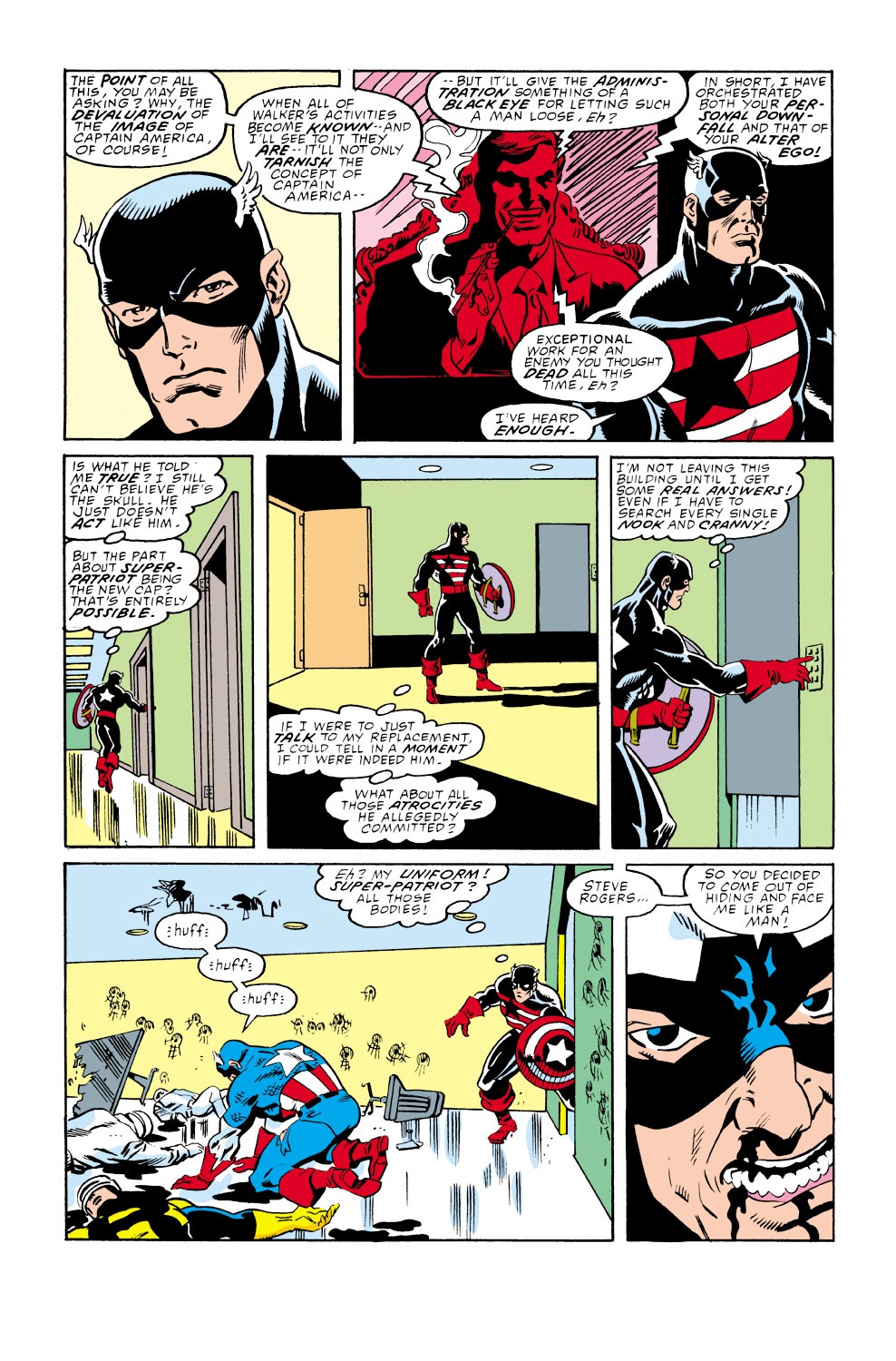 Captain America (1968) Issue #350 #282 - English 27
