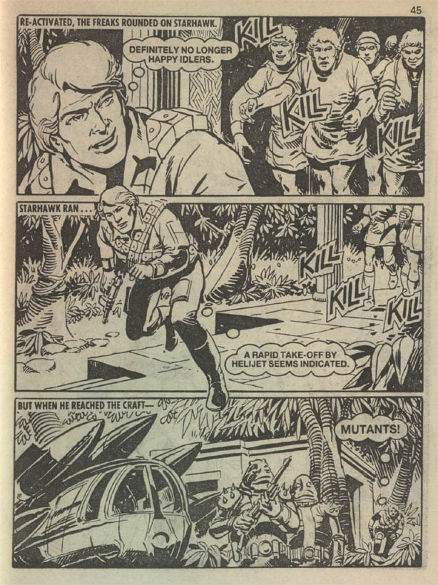 Read online Starblazer comic -  Issue #186 - 44