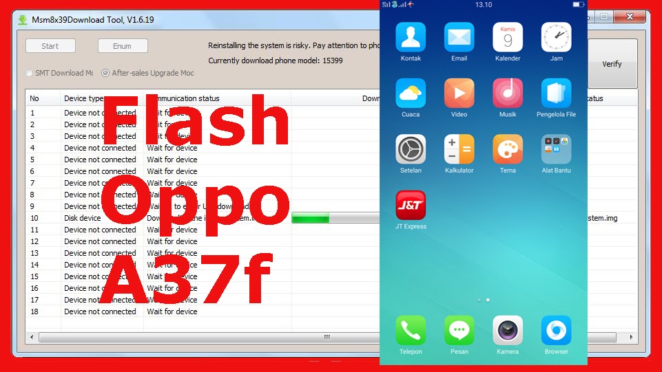 Download Firmware Downgrade Oppo A37f Garut Flash