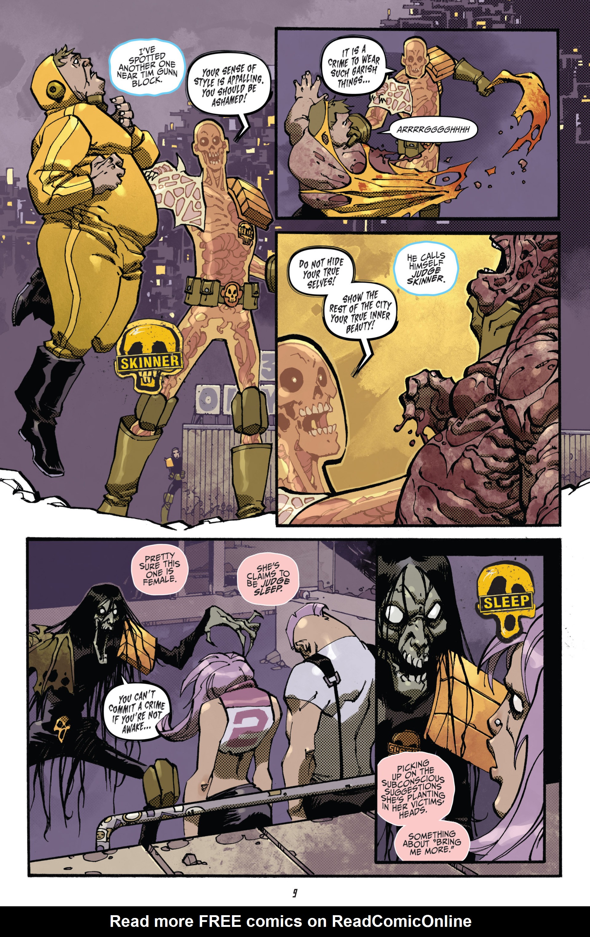 Read online Judge Dredd (2012) comic -  Issue #17 - 11