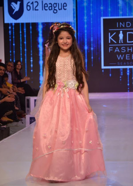 Harshaali Malhotra at India Kids Fashion Week
