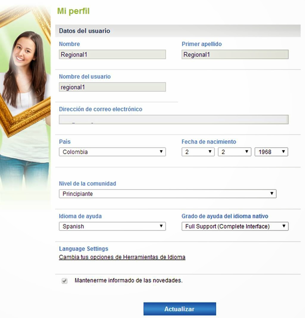 MI PERFIL Coomeva English Online