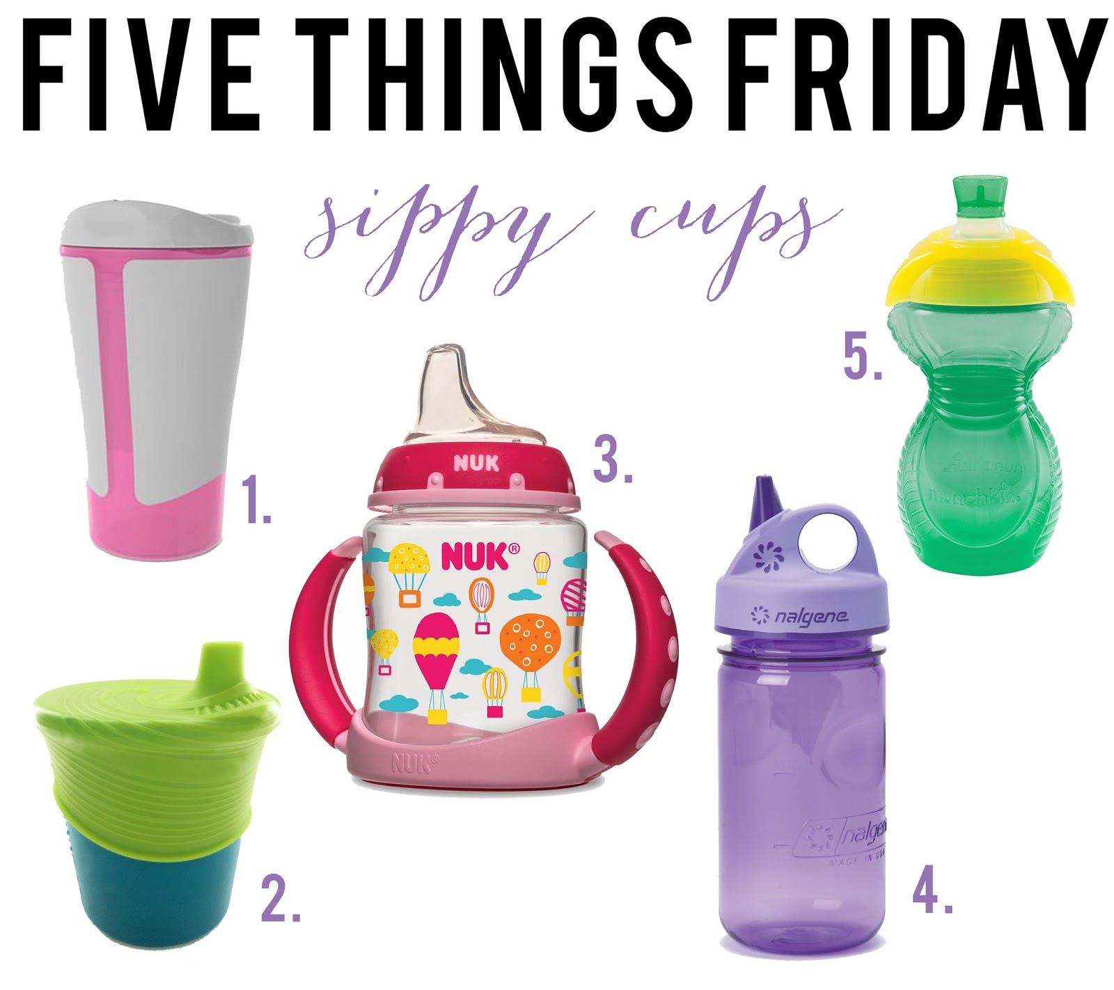 My Favorite Sippy Cups