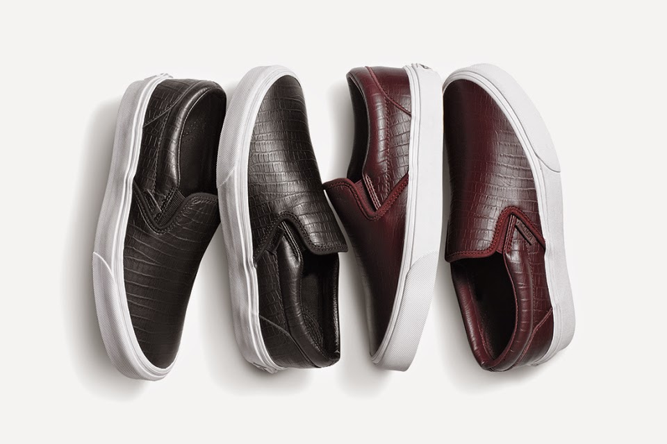 vans slip on kulit