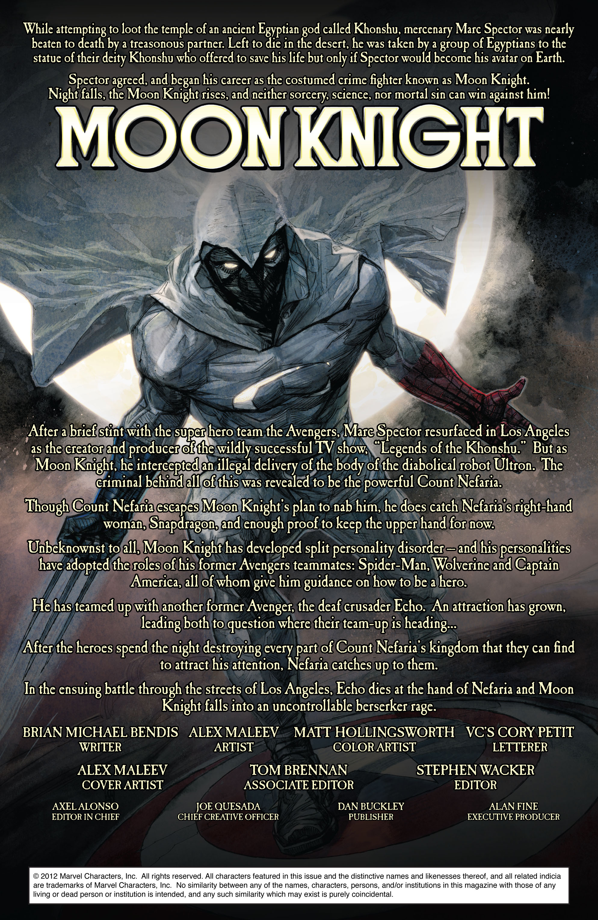 Moon Knight (2011) issue 10 - Page 2